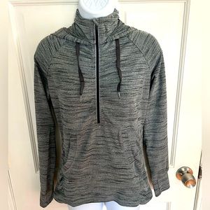 Athleta Half-Zip Hooded Top